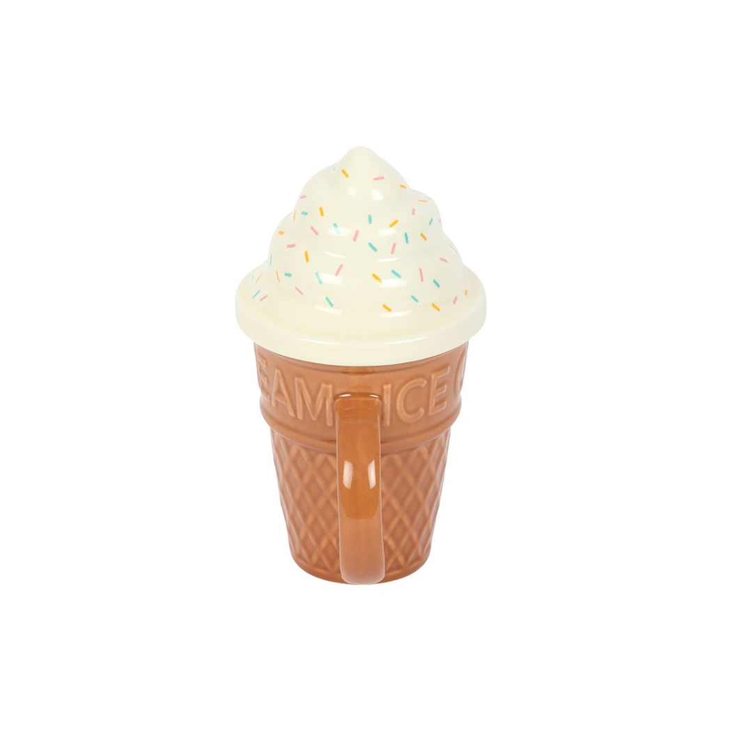 Ice Cream Cone Lidded Mug - Image 4