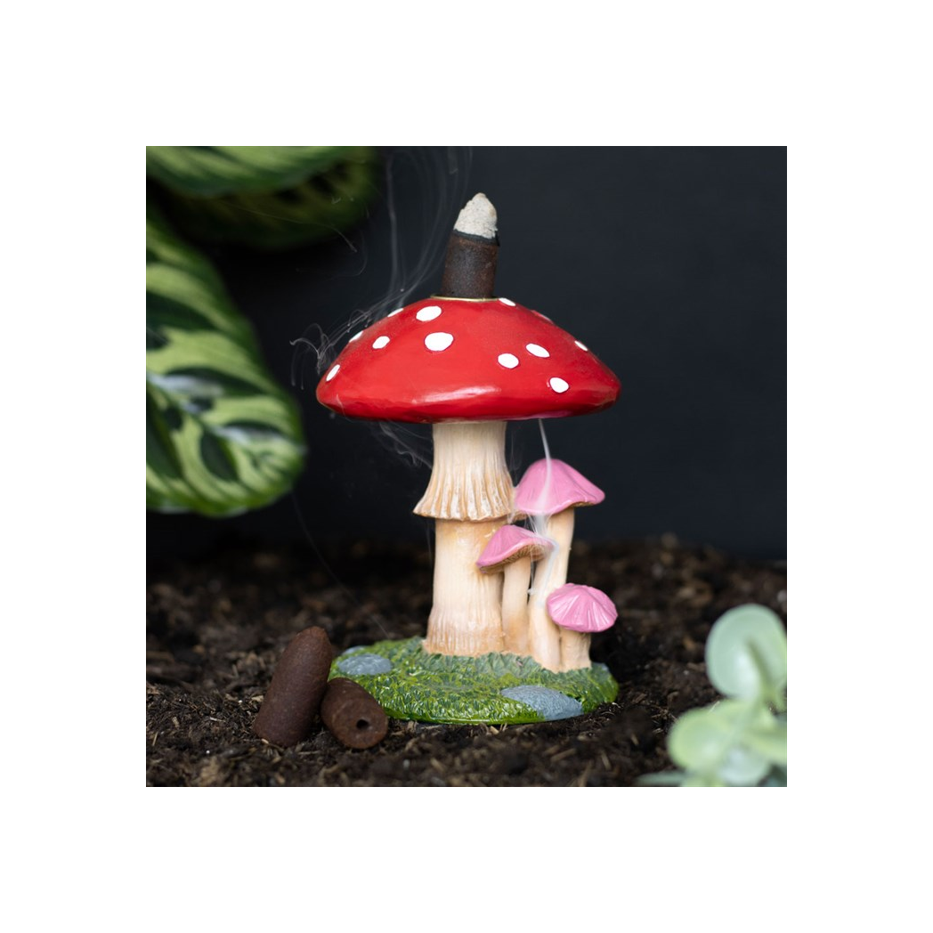 Mushroom Backflow Incense Burner - Image 6