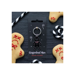 Black Gingerdead Man Keyring