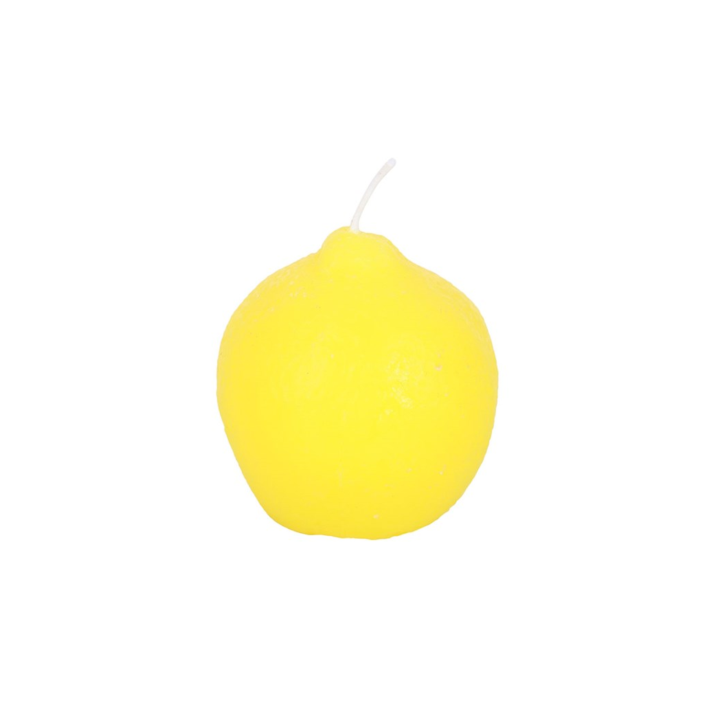 Set of 3 Lemon Shaped Candles - Image 3