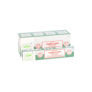 6 Packs of Garden of Eden Earth Incense by Satya