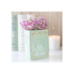 Green Book Shaped Vase