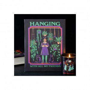 19x25cm Hanging With All My Friends Canvas Plaque by Steven Rhodes