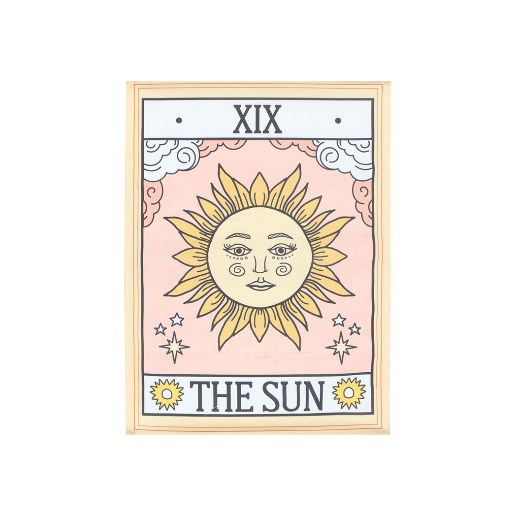 The Sun Vintage Tarot Wall Hanging - Image 3