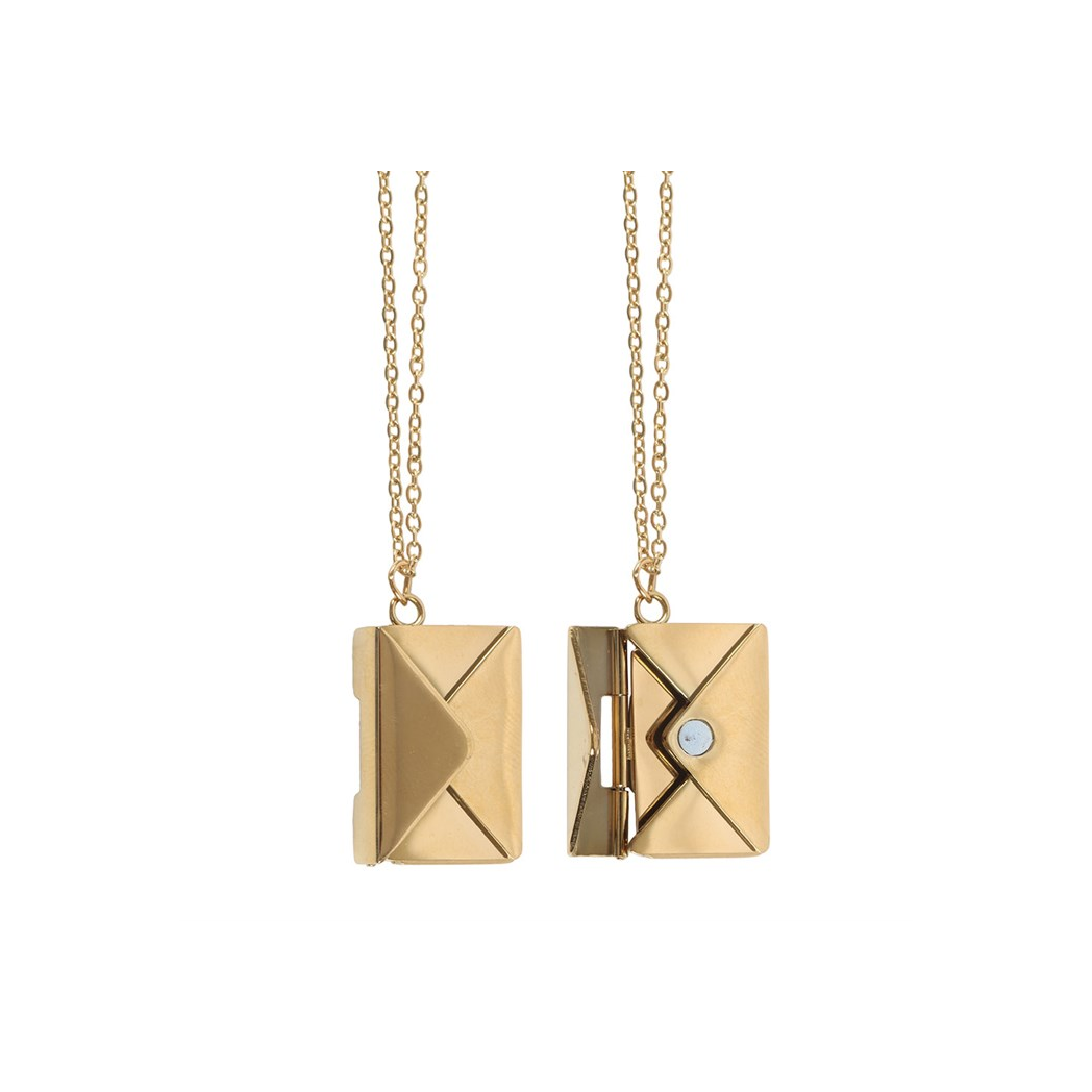 Love Letter Locket Necklace on Greeting Card - Image 4