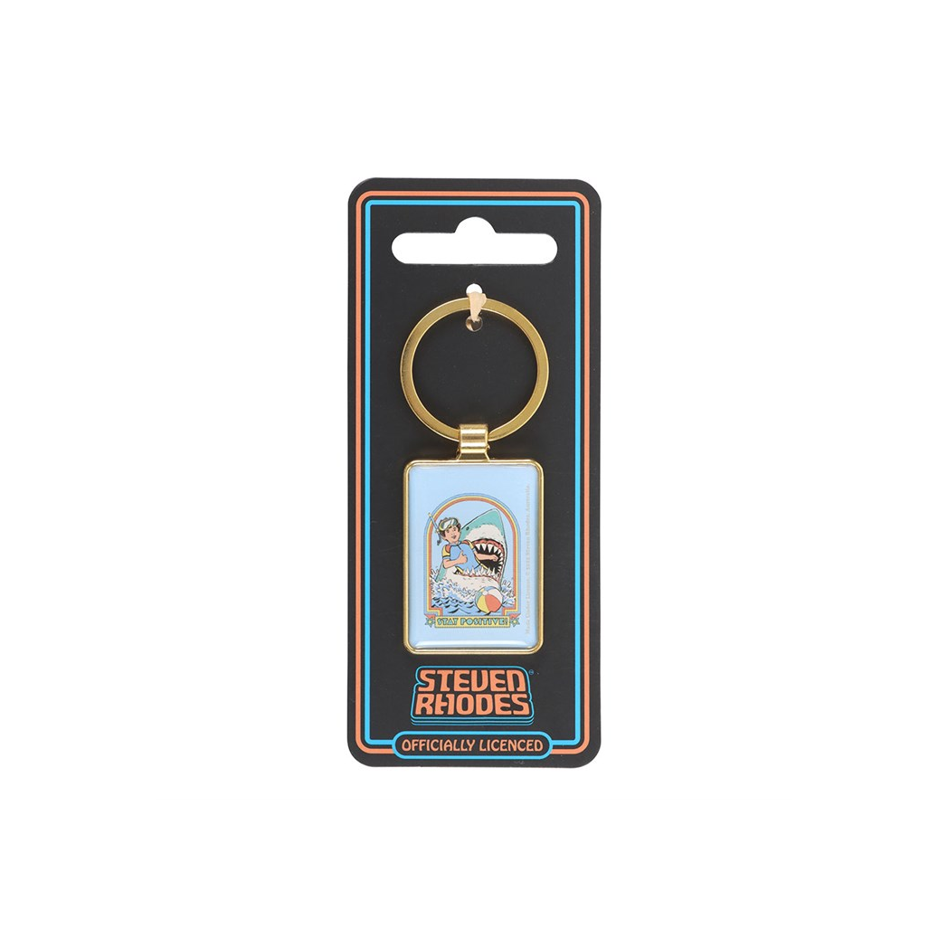 Stay Positive Keyring by Steven Rhodes - Image 2