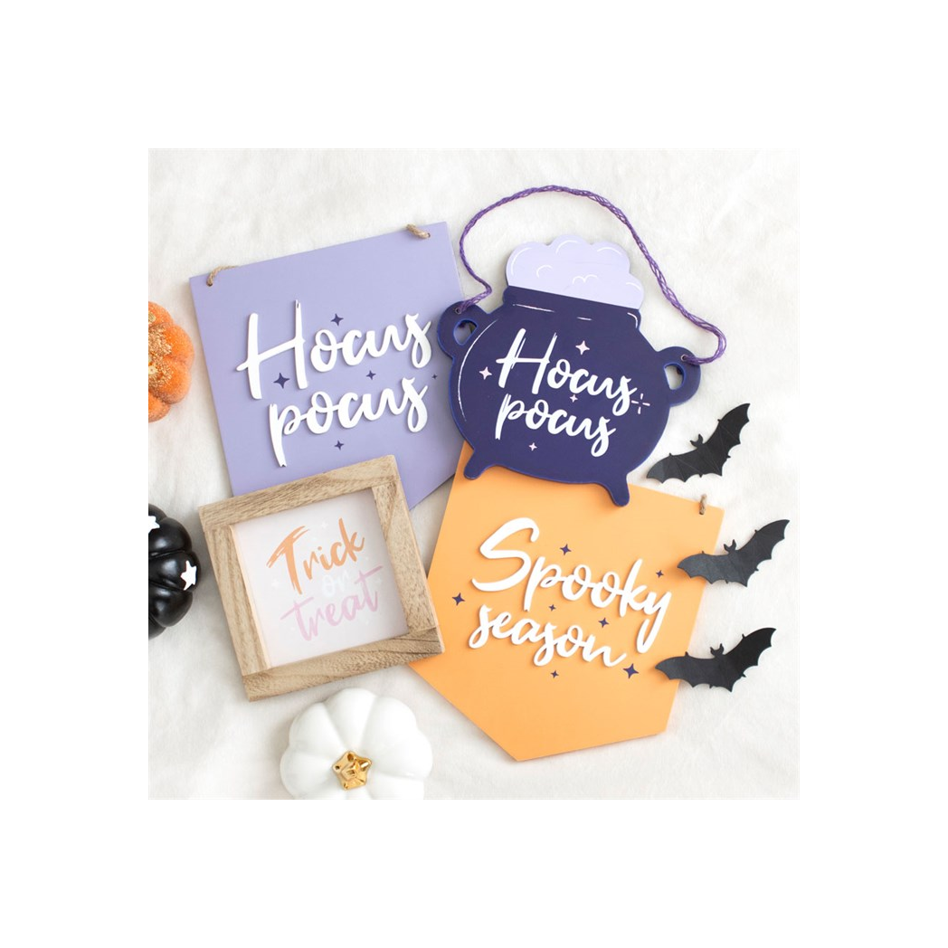Purple Hocus Pocus Hanging Sign - Image 5
