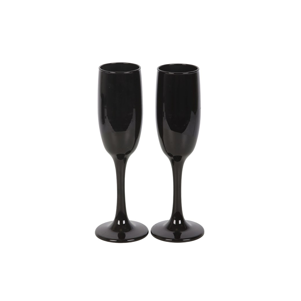 Set of 2 Dead Thirsty Champagne Flutes - Image 3