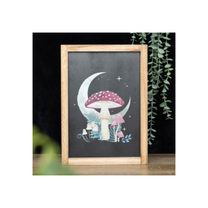 Forest Mushroom Framed Wall Print