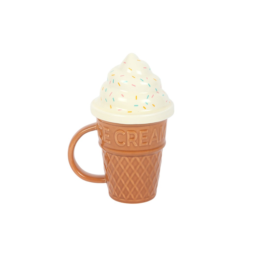 Ice Cream Cone Lidded Mug - Image 2