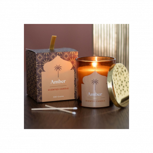 Arabian Nights Amber Scented Candle
