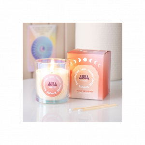 Aura Energy Juicy Raspberry Iridescent Candle