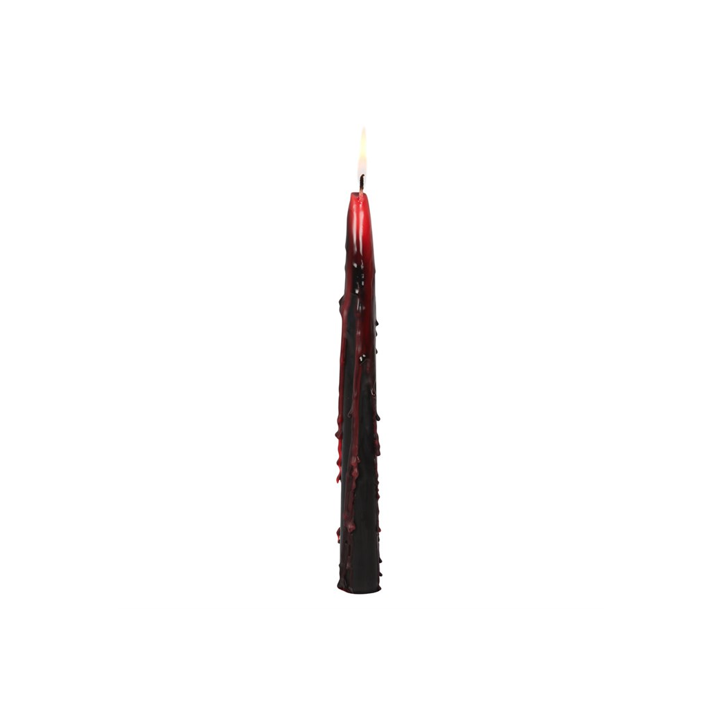 Set of 8 Vampire Blood Taper Candles - Image 2