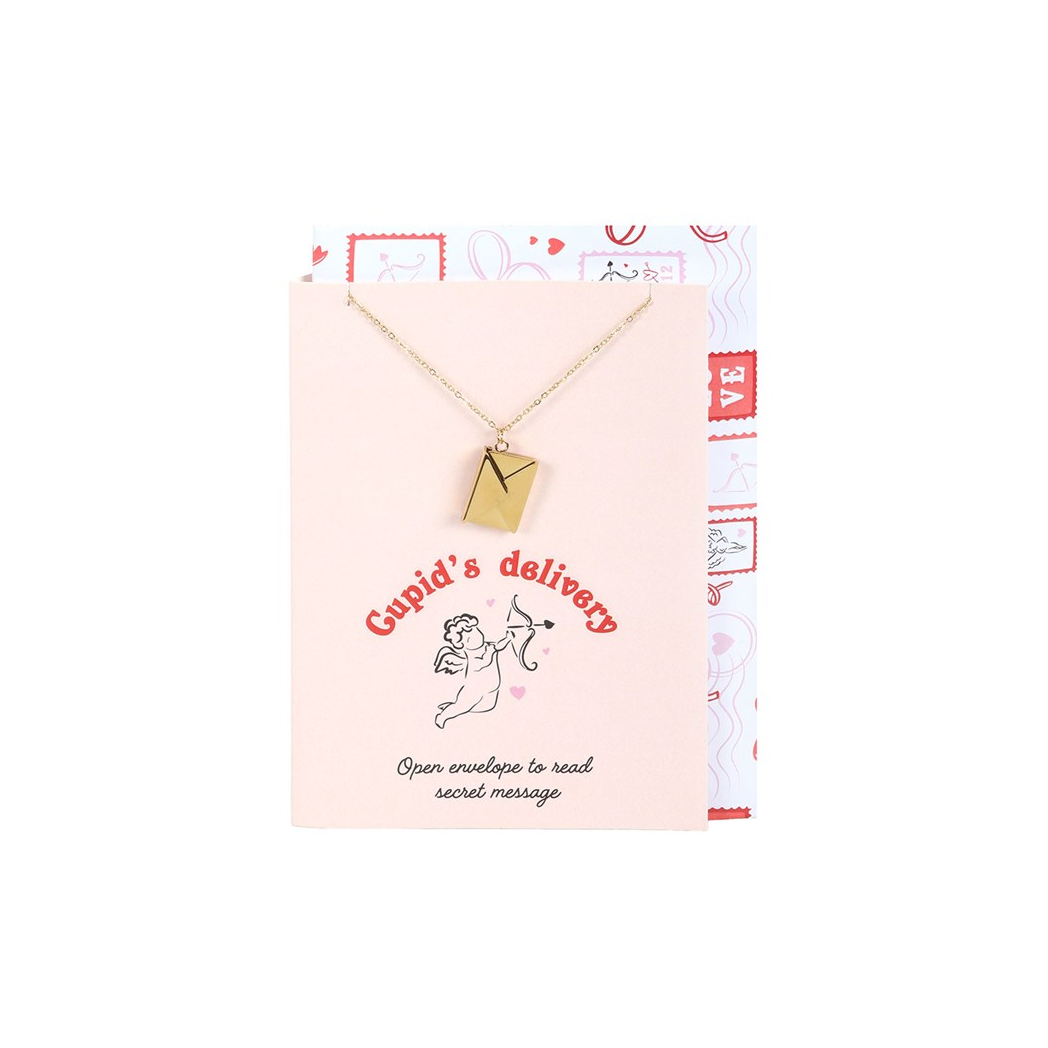 Love Letter Locket Necklace on Greeting Card - Image 2