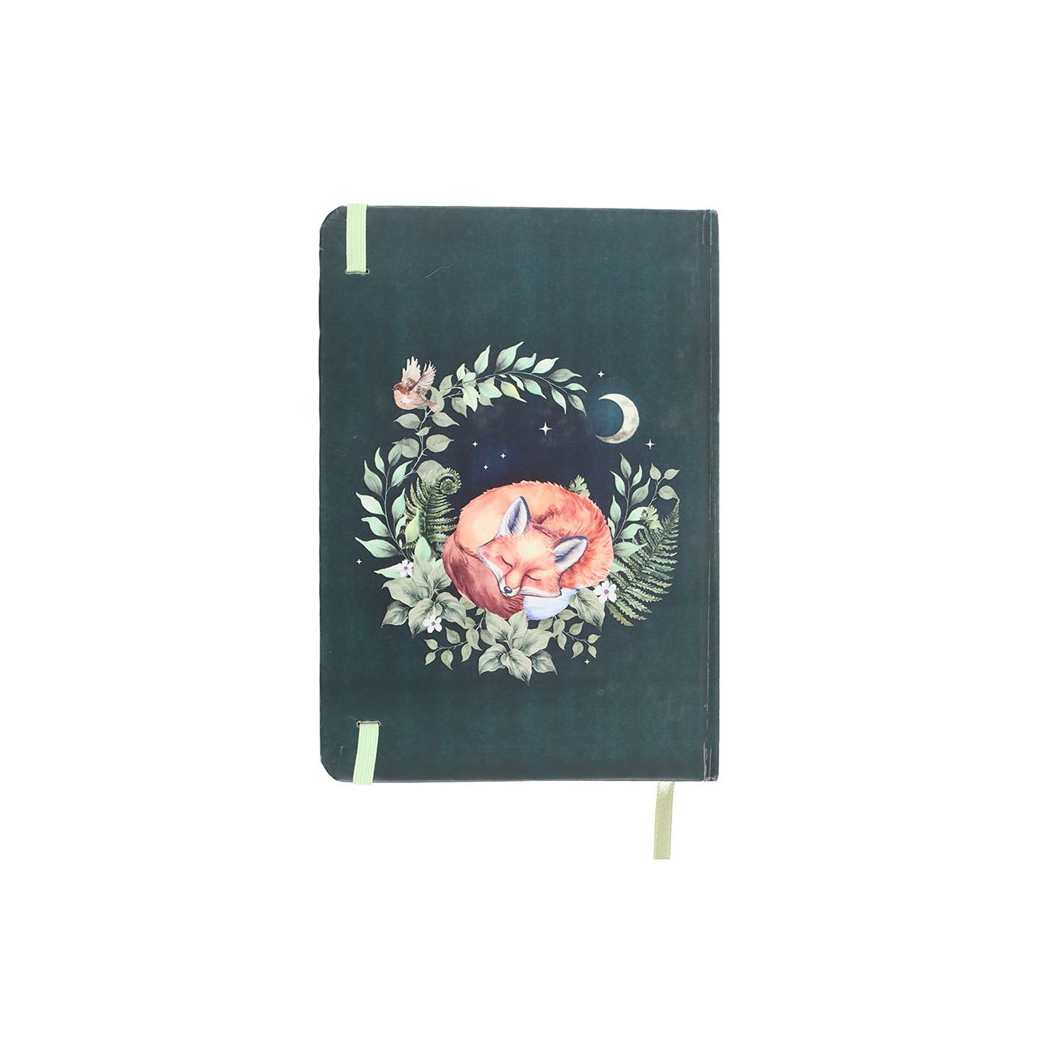Green Sleeping Fox A5 Notebook - Image 3