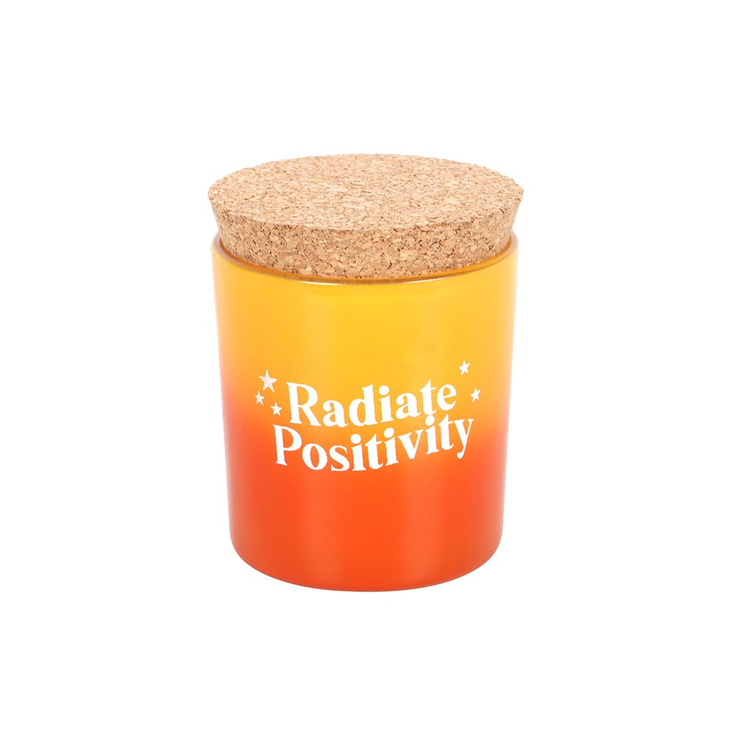 Radiate Positivity Lemon & Bergamot Candle - Image 4