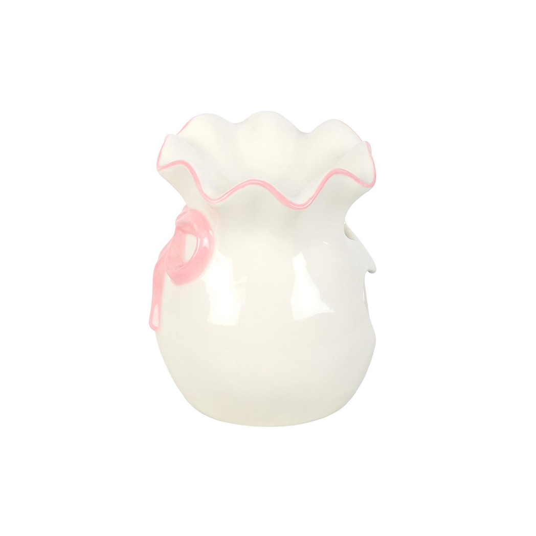 White and Pink Bow Oil Burner - Image 3