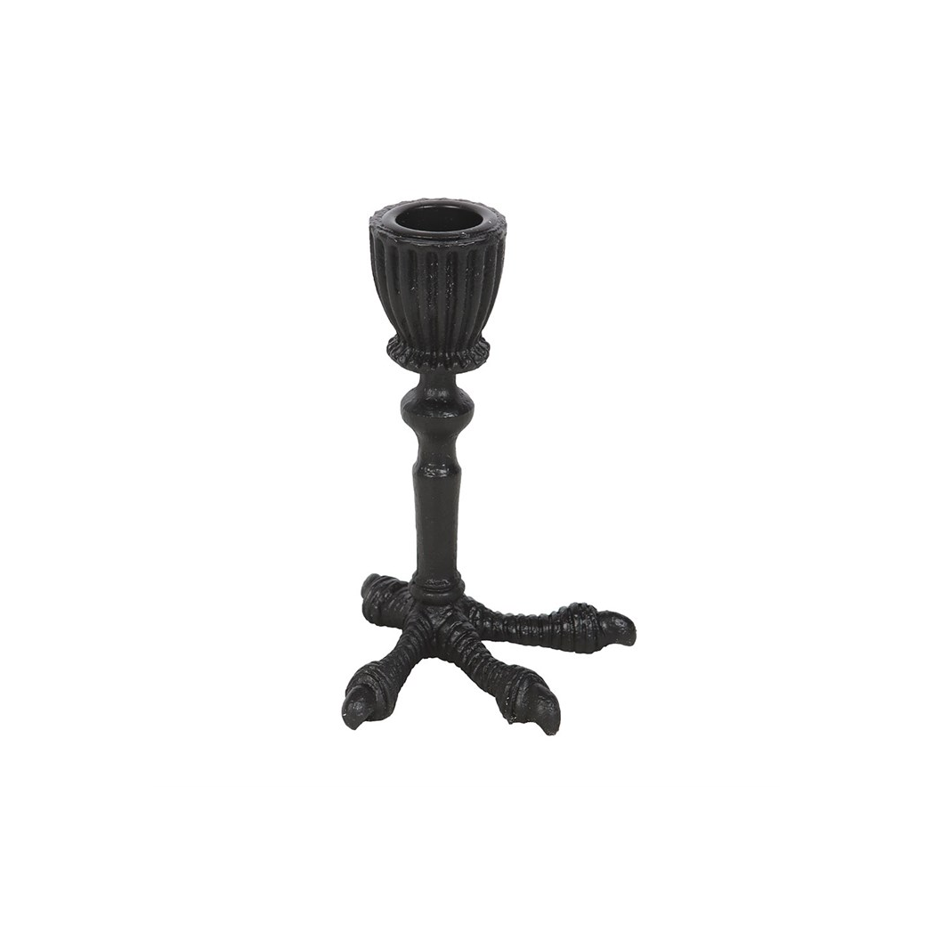 Raven Claw Taper Candle Holder - Image 2